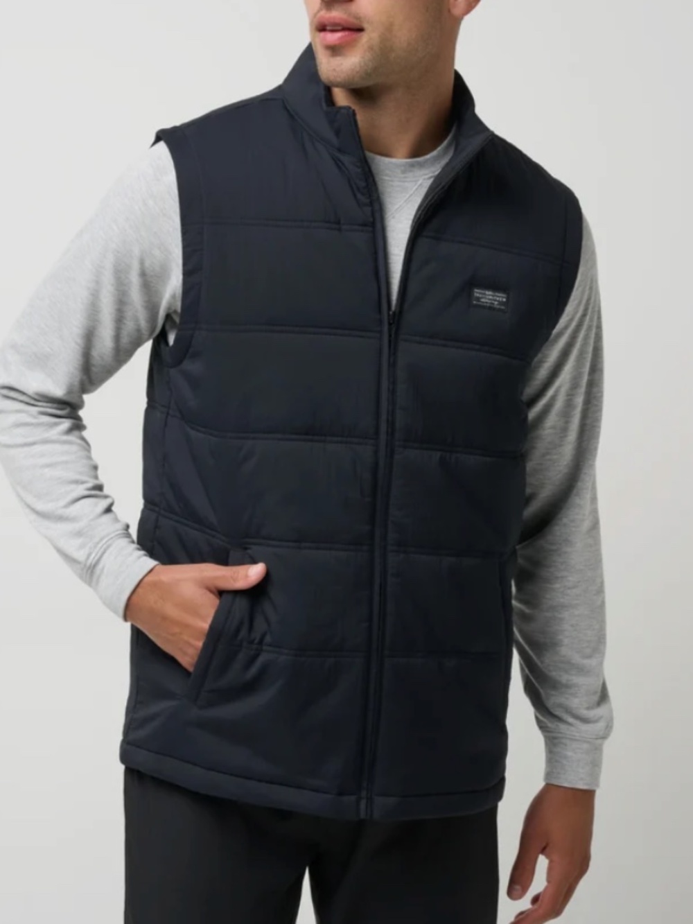 Travis Mathew Black Vest - Black XL